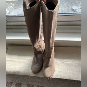 Blondo Taupe suede tall Boots